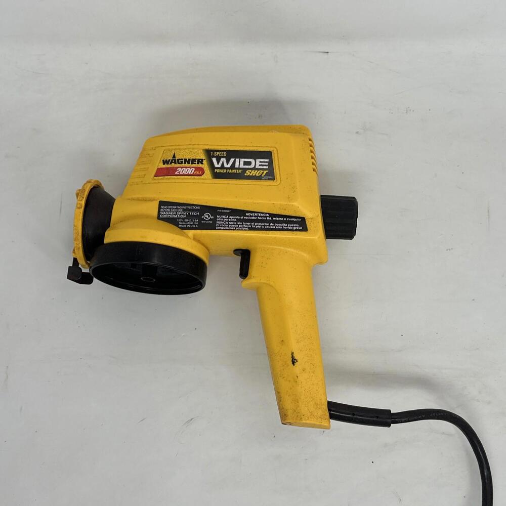 Wagner Power Products Wide Shot Plus 2000 PSI 1 Speed Power Painter Untested